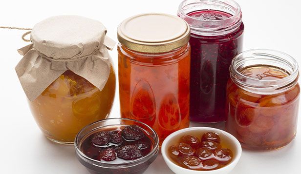 Confiture de poires aux fruits secs